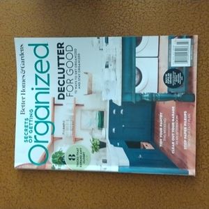 Better Homes and Gardens Magazine* Secrets of Getting Organized * NEW
